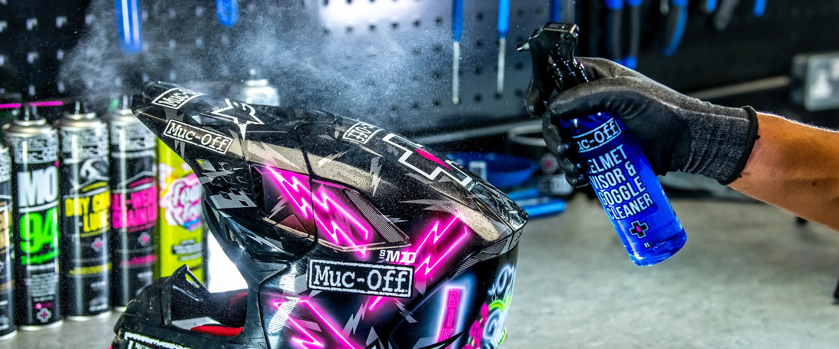Muc-Off Helmet Visor & Goggle Cleaner